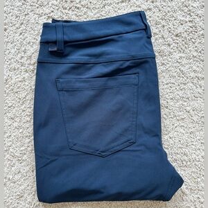 2024 Lululemon 5 Pocket ABC Slim NavyBlue 32/34”